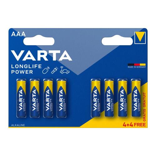  Alkaline Varta High Energy AAA LR03 (4+4 .)