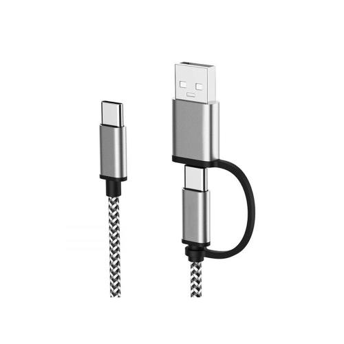   USB 2.0 2  1 USB C  USB C  USB A 2.4A 1m - ()