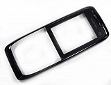 Nokia E51 - Front Cover + Lens Metallic Black [EOL]