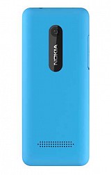 NOKIA 206 Asha - Battery cover  Cyan Original