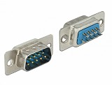 DELOCK Connector   Sub-D9  , male 65881