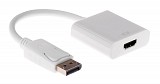 POWERTECH  DisplayPort  HDMI CAB-DP004, 0.20m,  CAB-DP004