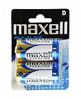 MAXELL αλκαλικές μπαταρίες LR20/D, 1.5V, 2τμχ LR20M-2