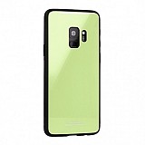 Samsung Galaxy J3 2016 Testa Glass  Silicone Lime