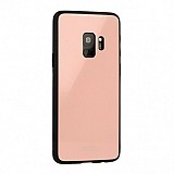 Samsung Galaxy J4 Plus Testa Glass Silicone Pink