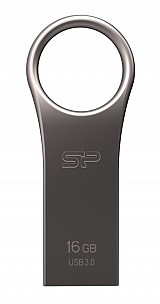 SILICON POWER USB Flash Drive Jewel 80, 16GB, USB 3.2, ασημί SP016GBUF3J80V1T