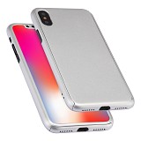 360 Full Cover & Temp.Glass iPhone X/XS Silver