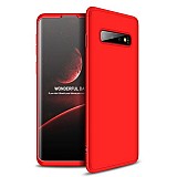 360 Full Cover & Temp.Film Samsung S10 Red