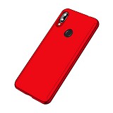 360 Full Cover & Temp.Glass Samsung A40 Red