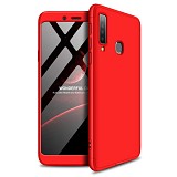 360 Full Cover & Temp.Glass Samsung A9 18 Red