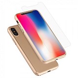 360 Full Cover & Temp.Glass iPhone XS MAX Gold