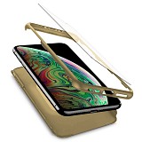 360 Full Cover & Temp.Glass iPhone 11  Gold