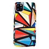 360 Full Cover Marble & Temp.Glass iPhone 11 Pro MC28 Black/Red/Blue