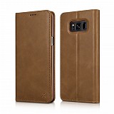 Xoomz XS 99001PU Samsung S8 Brown