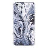 Silicon Marble Case iPhone 6/6s Plus SM2 Blue/White