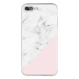 Silicon Marble Case iPhone 7/8 Plus SM9 White/Pink