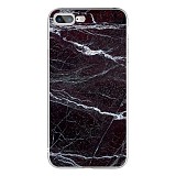 Silicon Marble Case iPhone 7/8 Plus SM14 Black/White