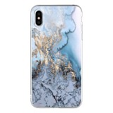 Silicon Marble Case iPhone X/XS SM1 Blue