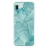 Silicon Marble Case Huawei Y6 19 SM3 Green