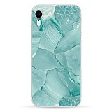 Silicon Marble Case iPhone XR SM3 Green