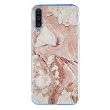 Silicon Marble Case Samsung A50 SM6 White/Brown