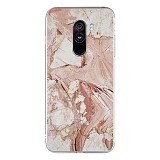 Silicon Marble Case Xiaomi Poco F1 SM6 White/Brown