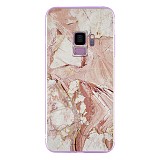 Silicon Marble Case Samsung S9 SM6 White/Brown