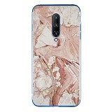 Silicon Marble Case Oneplus 7 Pro SM6 White/Brown