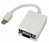 POWERTECH  mini DisplayPort  VGA CAB-DP015, 0.20m,  CAB-DP015