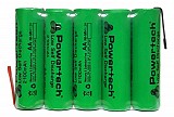 POWERTECH επαναφορτιζόμενη μπαταρία PT-795 2100mAh, AΑ HR6, 5τμχ PT-795