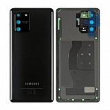 Samsung Galaxy S10 Lite BatteryCover+CameraLens Black ORIGINAL