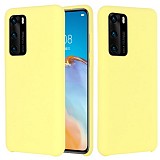 My Colors Liquid Silicon For Huawei P40  Yellow