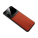 Bodycell Back Cover Plexiglass For iPhone XS MAX Brown