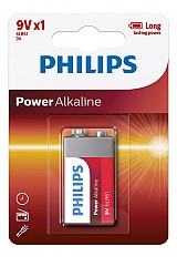 PHILIPS Power   6LR61P1B/10, 6LR61 9V, 1 6LR61P1B-10