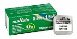 MURATA μπαταρία Silver Oxide για ρολόγια SR1130, 1.55V, No389/390, 10τμχ MR-SR1130