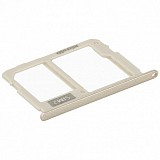 Samsung J7 2017 Sim/SD Card Tray Gold ORIGINAL