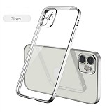 Bodycell Back Cover HD Clear For iPhone 12 Pro Max Silver