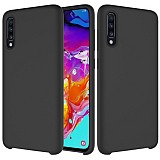 My Colors Liquid Silicon For Samsung A70 Black