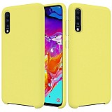 My Colors Liquid Silicon For Samsung A70 Yellow