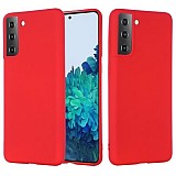 My Colors Liquid Silicon For Samsung S21 Plus Red