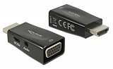 DELOCK  HDMI  VGA 65901  3.5mm, 1080p/60Hz,  65901