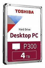 TOSHIBA   P300 HDWD240, 4TB, 3.5", 128MB, 5400RPM, SATA III HDWD240UZSVA