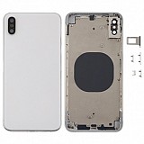 Apple iPhone XS BackCover Full Body+Camera Lens White GRADE A