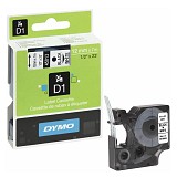   DYMO D1 45013 12mmx7m Black on White (DYMO45013)