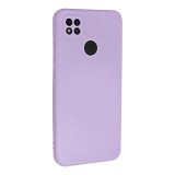 Bodycell Square Liquid Silicon Case Xiaomi Redmi 9C Light Violet