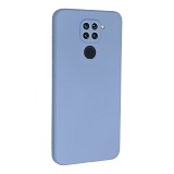 Bodycell Square Liquid Silicon Case Xiaomi Note 9 Light Blue