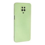 Bodycell Square Liquid Silicon Case Xiaomi Note 9S/9 Pro Light Green