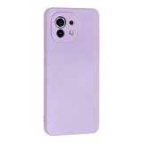 Bodycell Square Liquid Silicon Case Xiaomi Mi 11 Light Violet