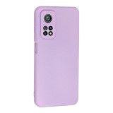 Bodycell Square Liquid Silicon Case Xiaomi Mi 10T/10T Pro Light Violet