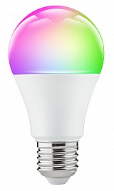 POWERTECH Smart λάμπα LED E27-014, Bluetooth, 10W, E27, RGB 2700-6500K E27-014